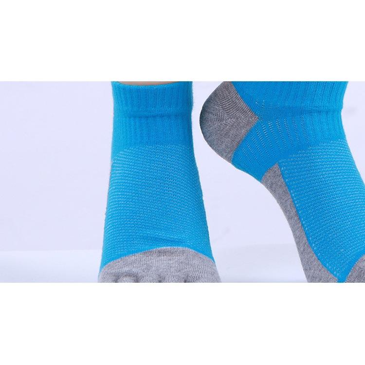 【まとめ買い価格】 a20-32 ランニングソックス　5本指ソックス　5足セット　通気性　ランニングウェア　メッシュ　靴ズレ予防　靴下　スポーツウェア メンズ　 |  | 10