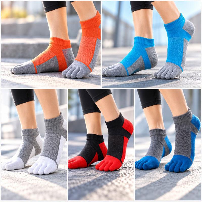 【まとめ買い価格】 a20-32 ランニングソックス　5本指ソックス　5足セット　通気性　ランニングウェア　メッシュ　靴ズレ予防　靴下　スポーツウェア メンズ　 |  | 11