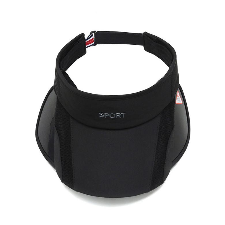 アウトレット品　2WAY サンガード付き　センターロゴ　サンバイザー　スポーツキャップ　メッシュ　日よけ　アウトドア　メッシュ ランニングキャップ　帽子 |  | 10