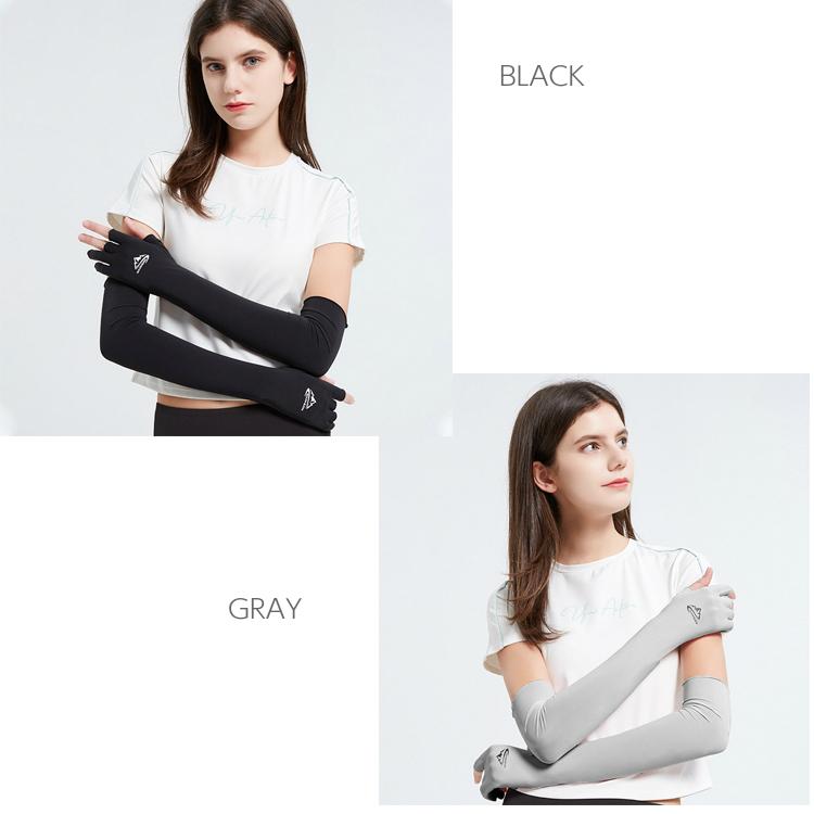 アームカバー uv 冷感　ひんやり　両腕2枚組　ランニング　接触冷感　紫外線　日焼け対策　スポーツ　ドライブ 　レディース |  | 01