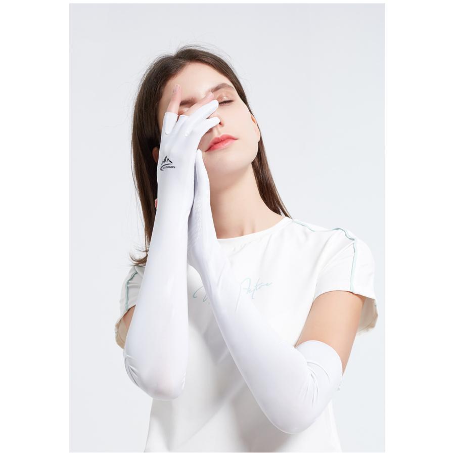 アームカバー uv 冷感　ひんやり　両腕2枚組　ランニング　接触冷感　紫外線　日焼け対策　スポーツ　ドライブ 　レディース |  | 15