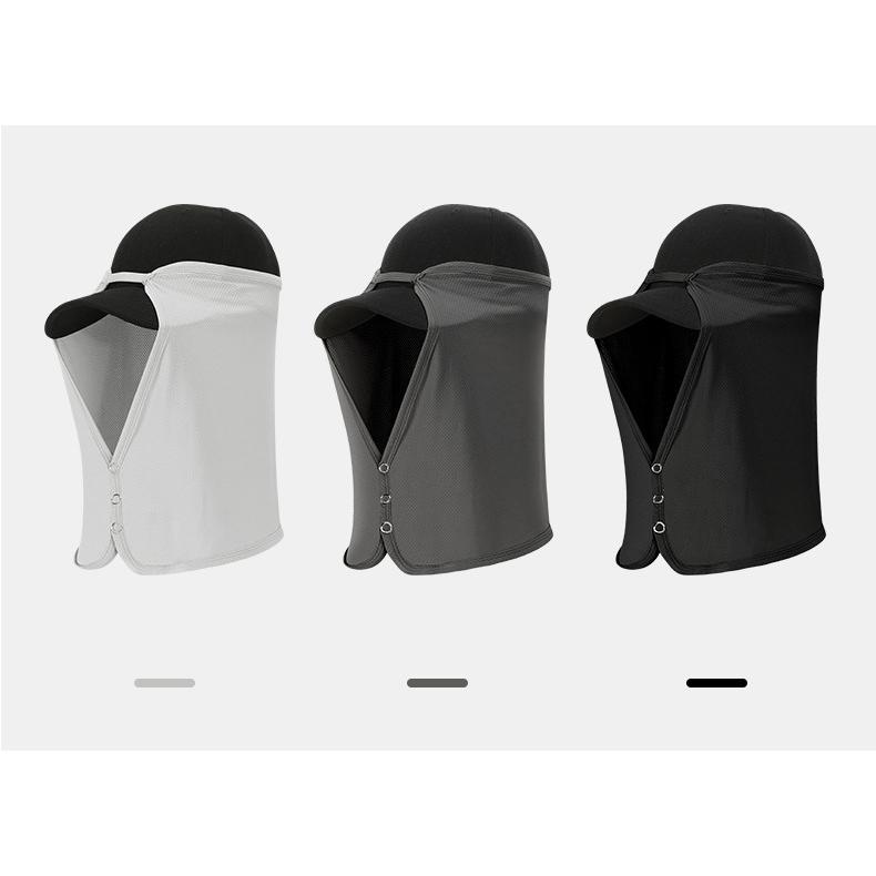 ひんやり  接触冷感　フェイスカバー  UPF50 夏　ランニングキャップ　帽子　ジョギング 紫外線対策　日焼け防止　レディース　メンズ |  | 12