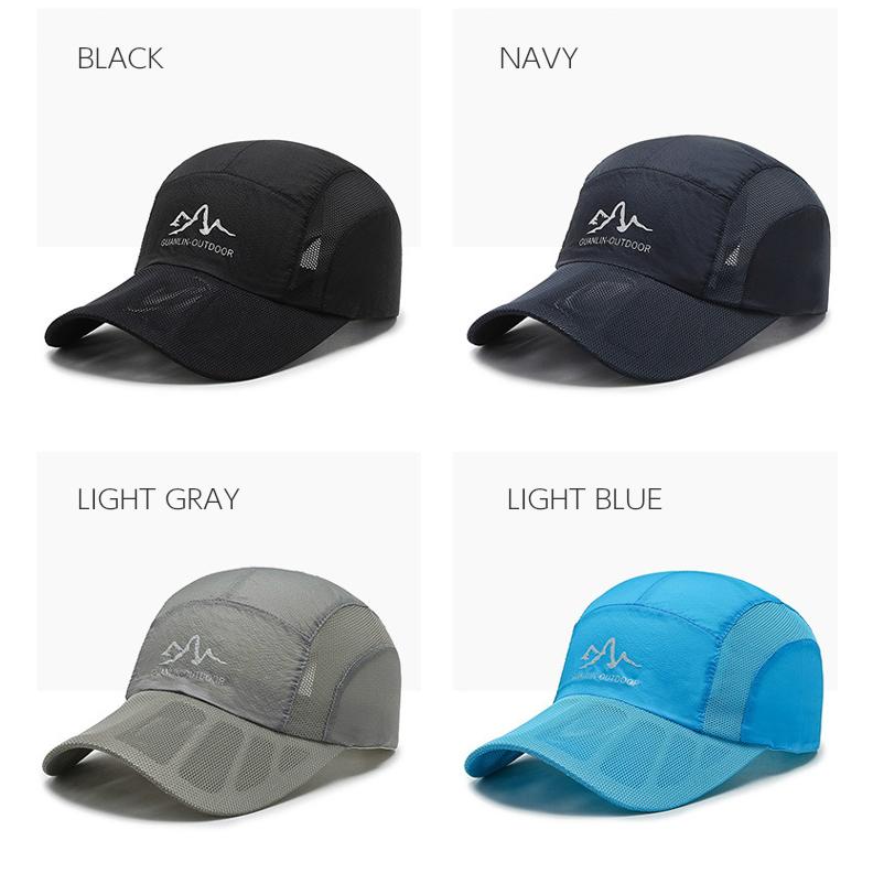 CUTOUT　ランニング　メッシュ　日よけ ランニングキャップ深め　スポーツキャップ　軽量　帽子　速乾　通気性 メンズ　レディース |  | 01