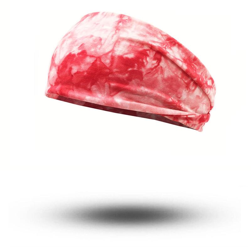 コットン　ヘアバンド ヘッドバンド タイダイ　ヘアアクセサリー スポーツ　2点セット　全18カラー　 |  | 02