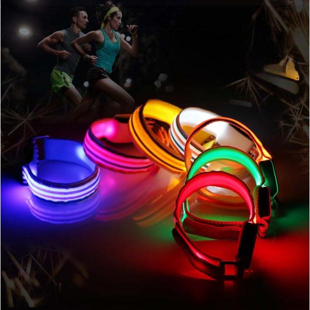 ランニング　点滅ライト　充電式　2個セット ストライプデザイン 両手用　LED アームバンド　夜間　ランニング　リストバンド　ウォーキング |  | 11