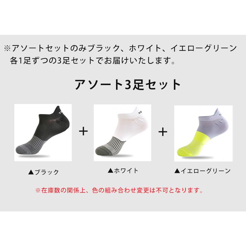 【3足セット】 ランニングソックス　夏用　通気性　ランニングウェア　メッシュ　靴ズレ予防　靴下　スポーツウェア メンズ　レディース |  | 04