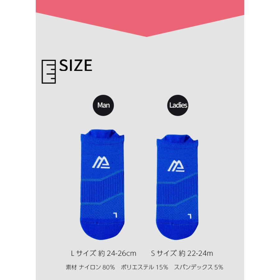 【3足セット】 ランニングソックス　速乾　通気性　ランニングウェア　メッシュ　靴ズレ予防　靴下　スポーツウェア メンズ　レディース |  | 13