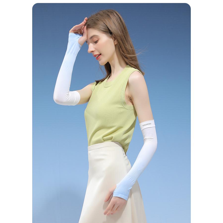 アウトレット品　ランニング　スポーツ　アウトドア　アームカバー uv 冷感　ひんやり　両腕用　接触冷感　紫外線　日焼け対策　スポーツ　ドライブ 　レディー |  | 15