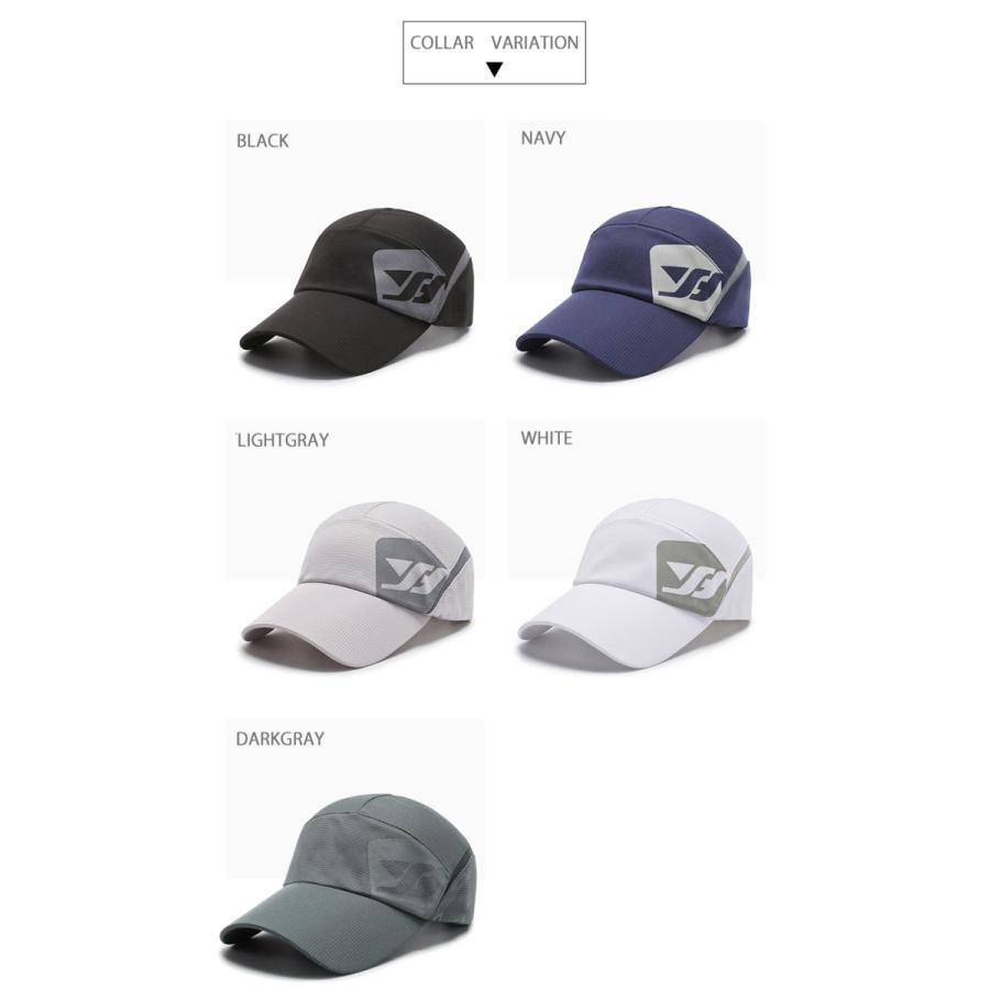 ランニングキャップ 深め　飛ばない　 UVカット メッシュ　ジョギング　 日よけ帽子　速乾　通気性 メンズ　レディース　軽量 |  | 01