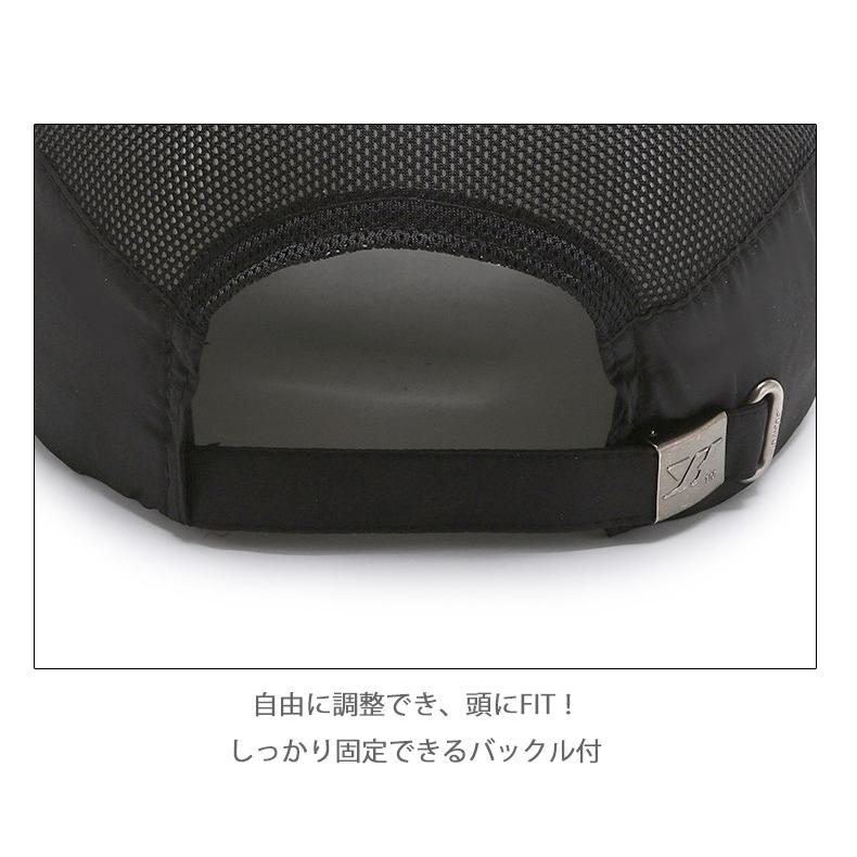 ランニングキャップ 深め 反射ロゴ 飛ばない  UVカット 撥水加工 サイドメッシュ ジョギング 日よけ帽子　速乾　通気性 メンズ　レディース　軽量 |  | 10