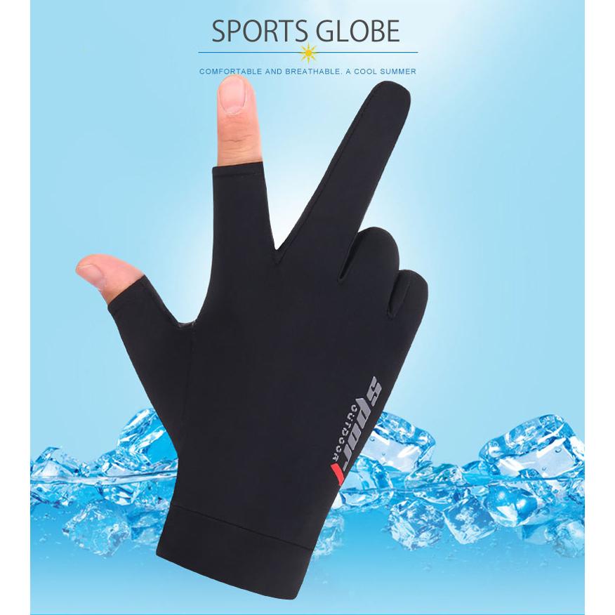 SPORT スマホ 接触冷感　ひんやり　タッチパネル操作　ランニング　UVカット　日焼け止め　グローブ　速乾 　メンズ　レディース　軽量　手袋 　滑り止め |  | 07