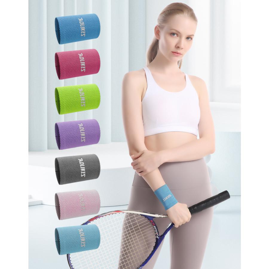 両手用　2個で1セット リストバンド ひんやり　汗　ランニング　リストバンド　ウォーキング アウトドア　スポーツ |  | 12