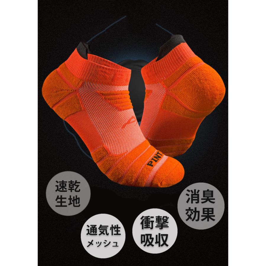 【3足セット】 ランニングソックス　衝撃吸収　通気性　ランニングウェア　メンズ　レディース　メッシュ　靴ズレ予防　靴下　スポーツウェア ユニセックス使用 |  | 04