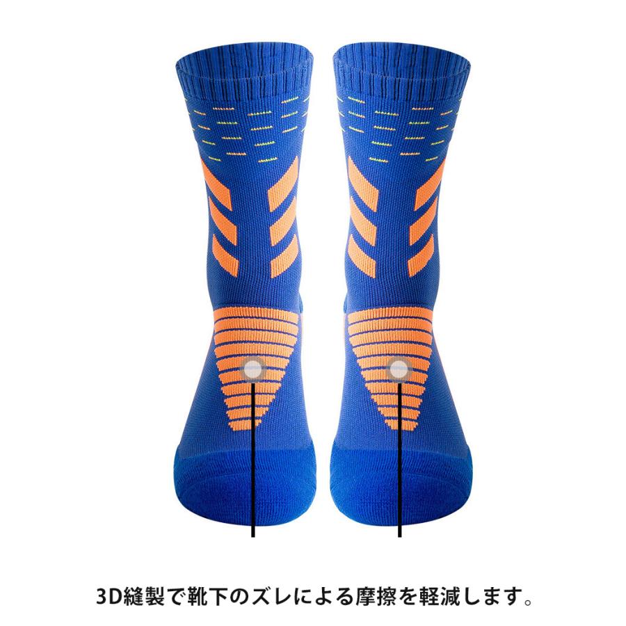 3足セット　ランニングソックス　着圧　速乾　ミディアム丈　靴下 　ランニングウェア　メンズ 　スポーツ　アウトドア　ランニング ウェア　靴下　 |  | 11