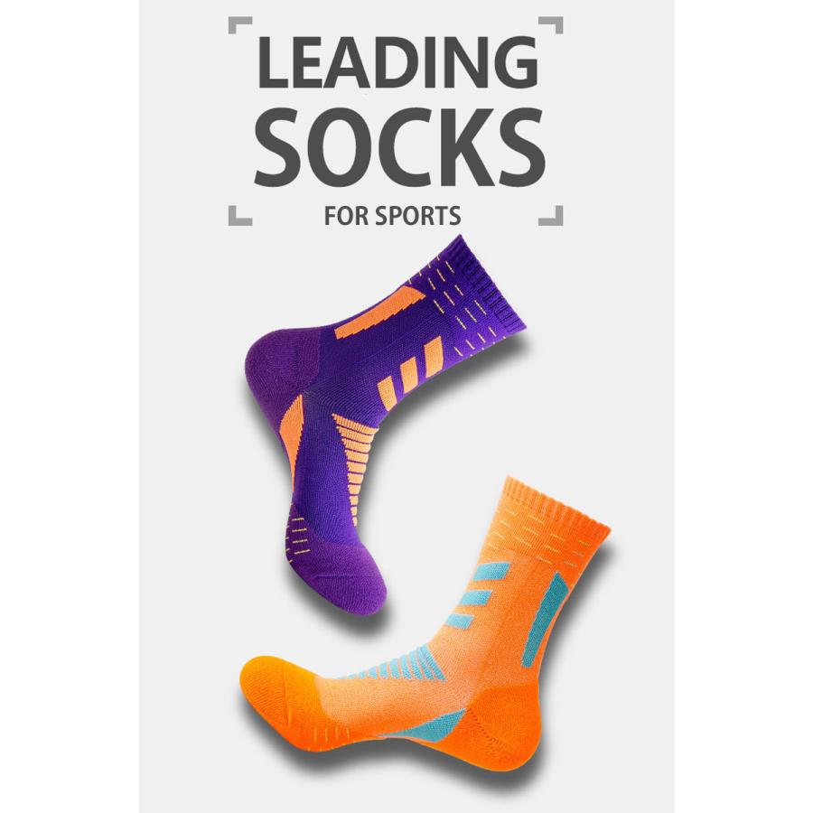 3足セット　ランニングソックス　着圧　速乾　ミディアム丈　靴下 　ランニングウェア　メンズ 　スポーツ　アウトドア　ランニング ウェア　靴下　 |  | 04