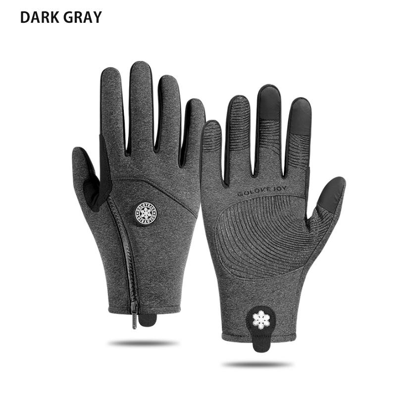 ZIP スポーツ　アウトドア　グローブ　裏起毛　防水　防風　保温　タッチパネル対応　反射材　撥水加工　速乾  メンズ　レディース　軽量　手袋　 |  | 17