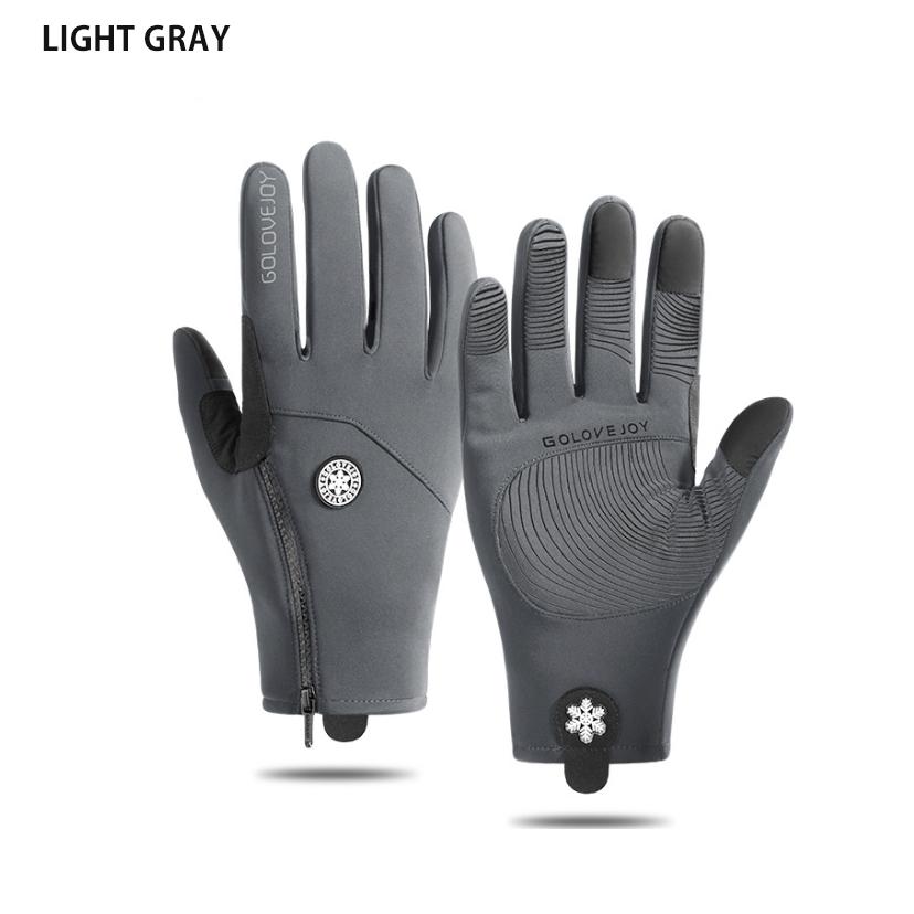 ZIP スポーツ　アウトドア　グローブ　裏起毛　防水　防風　保温　タッチパネル対応　反射材　撥水加工　速乾  メンズ　レディース　軽量　手袋　 |  | 18