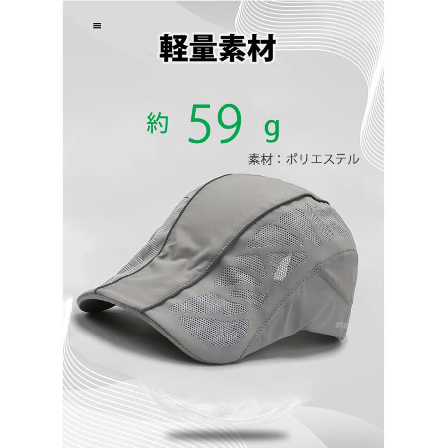 SPORTS ランニング ジョギング 反射材　リフレクター　日よけ　キャップ深め　帽子　速乾　通気性　スポーツキャップ　レディース キャップ　メンズ キャップ |  | 04