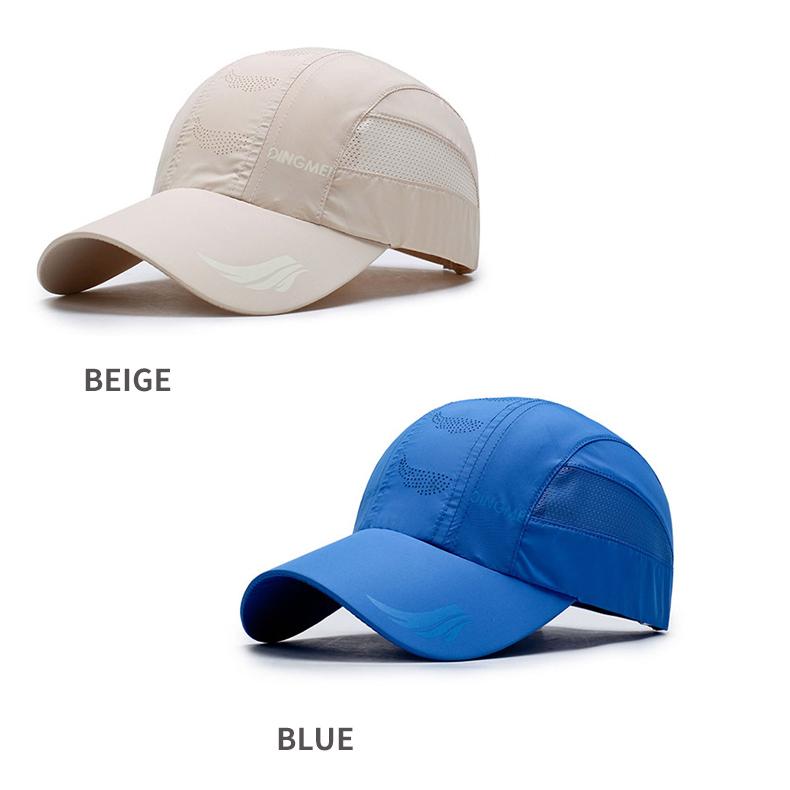 超軽量　41gランニングキャップ  通気性メッシュ　飛ばない  UVカット サイドメッシュ ジョギング 日よけ帽子　速乾　通気性 メンズ　レディース　軽量 |  | 10