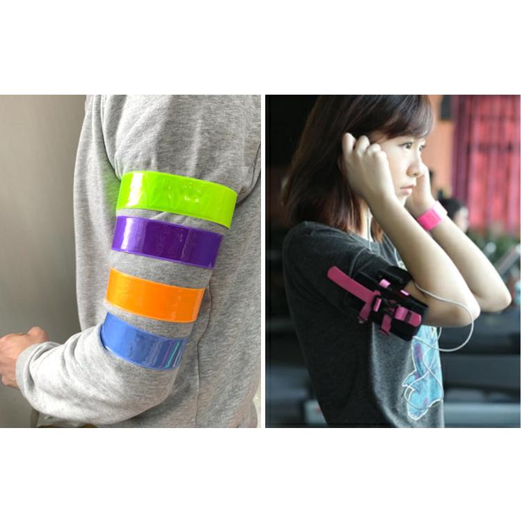 2本セット　ランニング　反射バンド　反射材　アームバンド　夜間　リフレクター　ジョギング　ナイトラン　両手用　 |  | 08