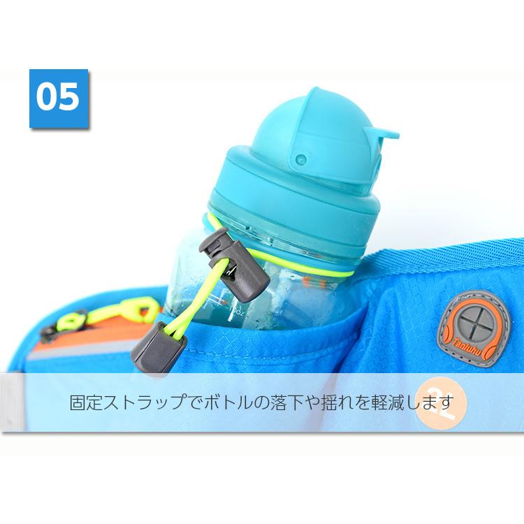 ランニング マラソン Tanlu 給水ポケット付き　スマートフォン　ウエストバック　ボトルポーチ ランニングポーチ　ウエストポーチ　防水 |  | 13