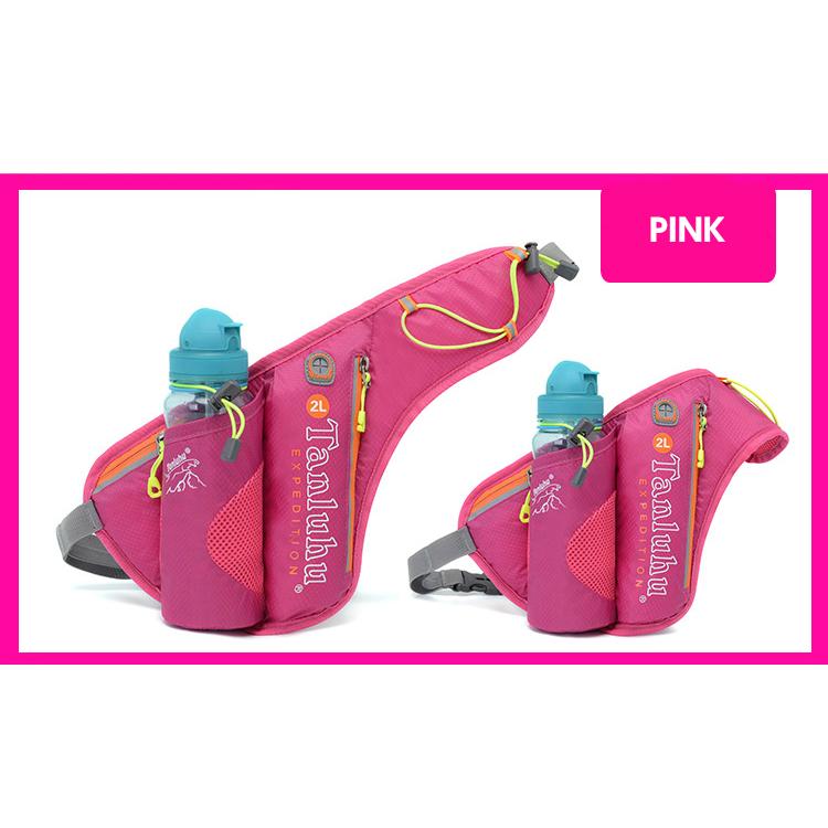 ランニング マラソン Tanlu 給水ポケット付き　スマートフォン　ウエストバック　ボトルポーチ ランニングポーチ　ウエストポーチ　防水 |  | 16