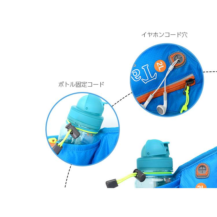 ランニング マラソン Tanlu 給水ポケット付き　スマートフォン　ウエストバック　ボトルポーチ ランニングポーチ　ウエストポーチ　防水 |  | 03