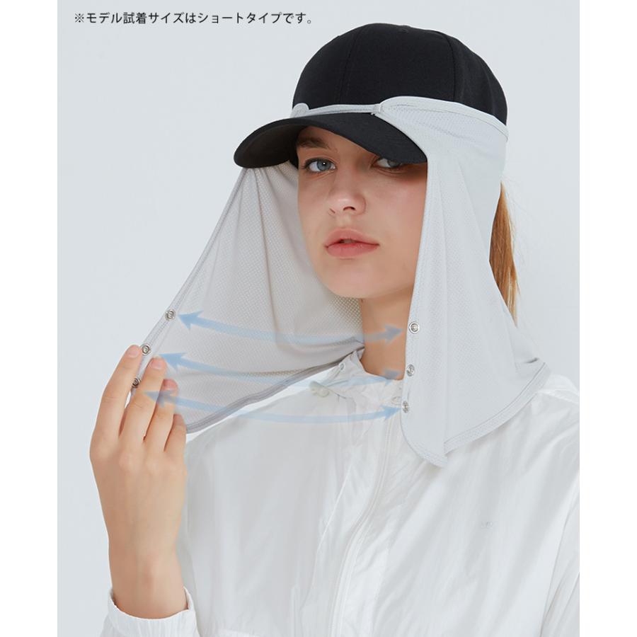 ひんやり  接触冷感　フェイスカバー  日よけ　UPF50 夏　ランニングキャップ　帽子　ジョギング 紫外線対策　日焼け防止　レディース　メンズ |  | 11
