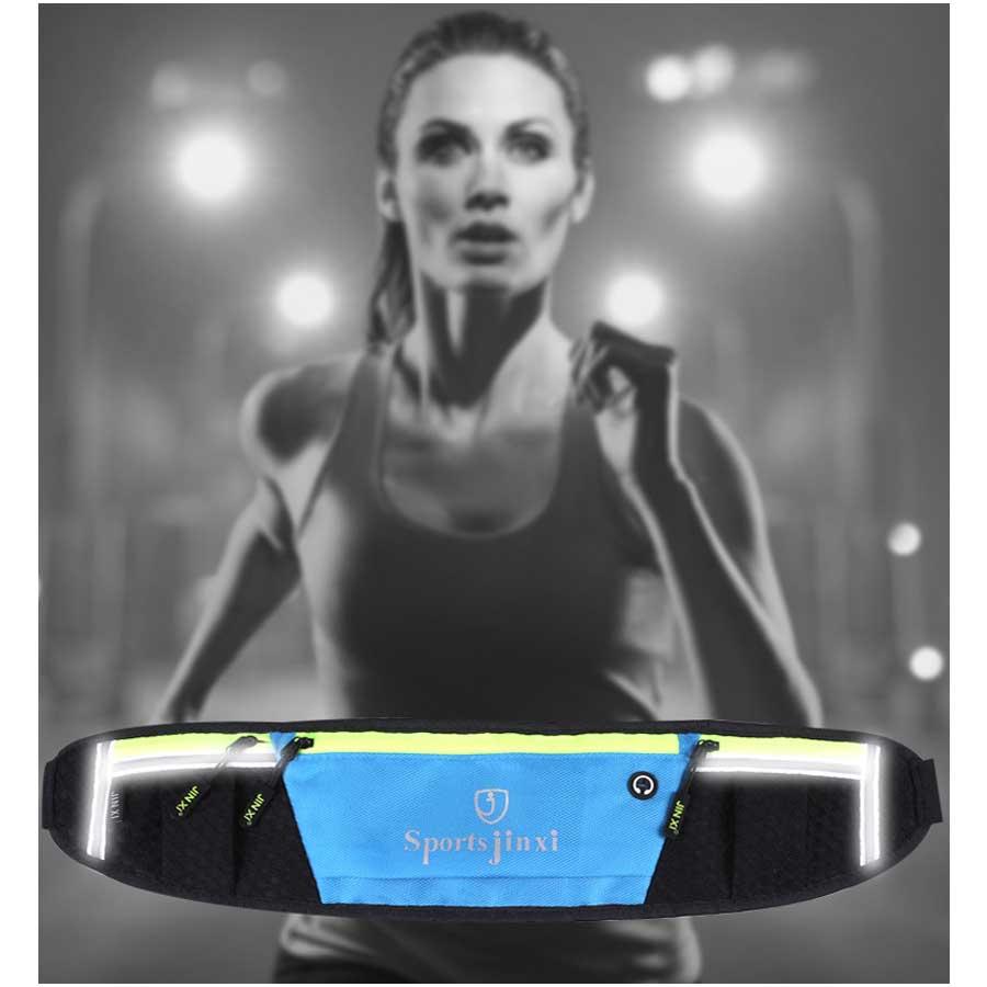 3zip ランニングポーチ マラソン リフレクター ウエストバック ジョギング  軽量モデル フィットモデル ボトルポーチ ウエストポーチ 防水　洗濯可 |  | 02