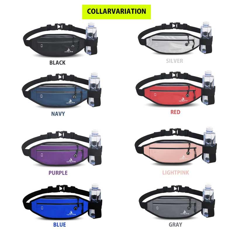 ランニングポーチ マラソン リフレクター ウエストバック ジョギング  給水ボトル 軽量モデル フィットモデル ボトルポーチ ウエストポーチ 防水　洗濯可 |  | 01