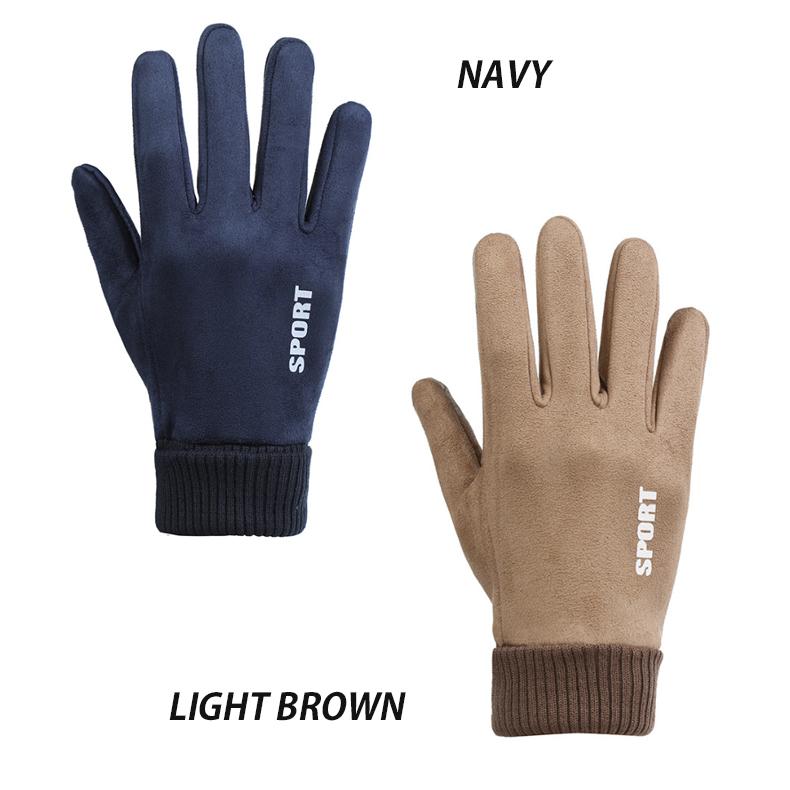 SPORT スマホ タッチパネル対応　ランニング　ウオーキング　スポーツ　アウトドア　グローブ　防風　保温　速乾  メンズ　裏起毛　軽量　手袋　防寒 |  | 05