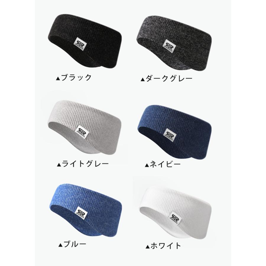 ランニングイヤーウォーマー 冬用 防寒 ヘッドバンド メンズ レディース 2重構造 保温 蓄熱 軽量37g 伸縮 フィット 吸湿速乾 デジタル印刷 色褪せにくい スポー |  | 01