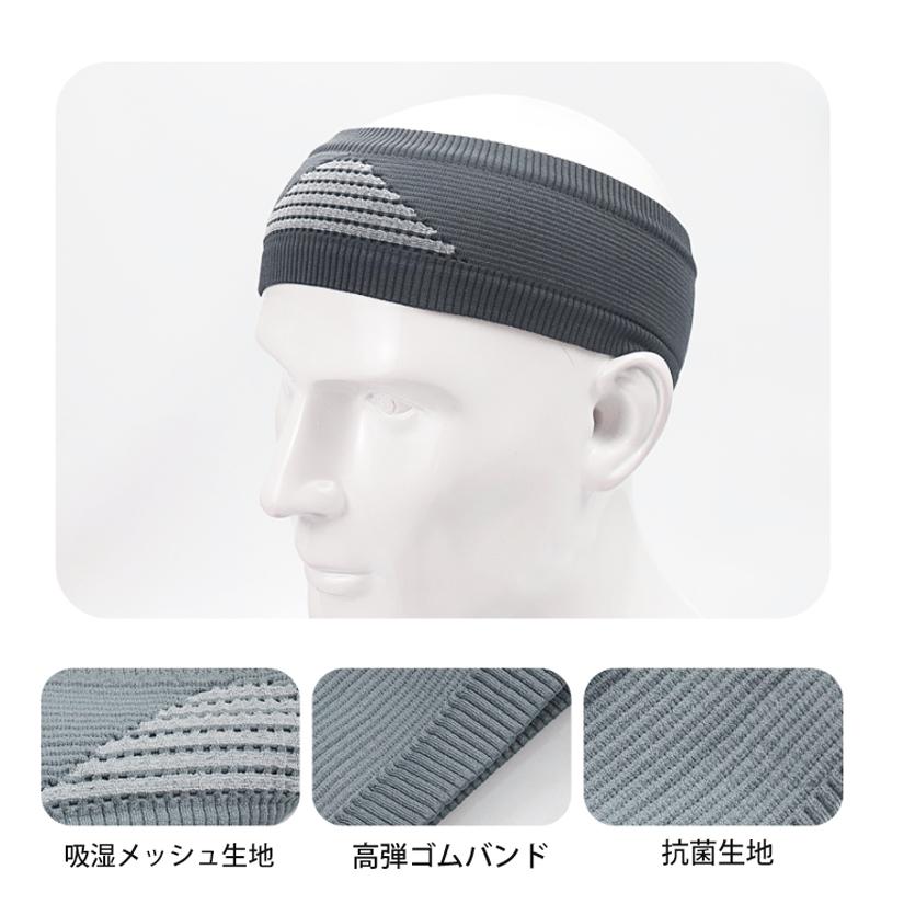 2WAY シンプル ヘアバンド  ヘッドバンド 耳当て　ヘアゴム　イヤーマフ　イヤーカバー　イヤーウオーマー　ヘアアクセサリー スポーツ ランニング　ジョギング |  | 04