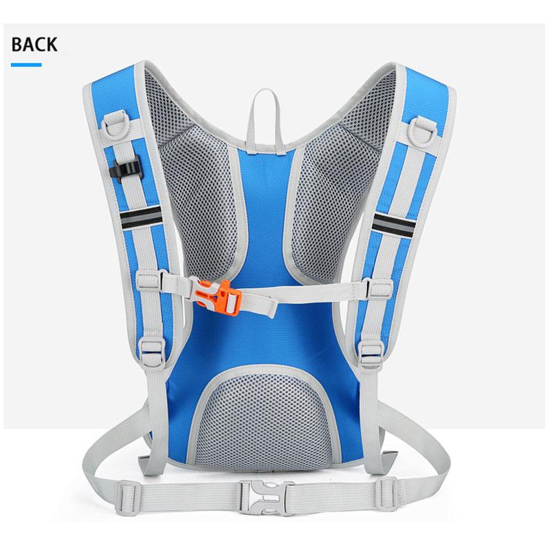 送料無料　5L バックパック　ランニング マラソン　ランニング　給水 ボトルケース リュック　メンズ　レディース　軽量タイプ　リフレクター　防水　速乾　通気 |  | 16