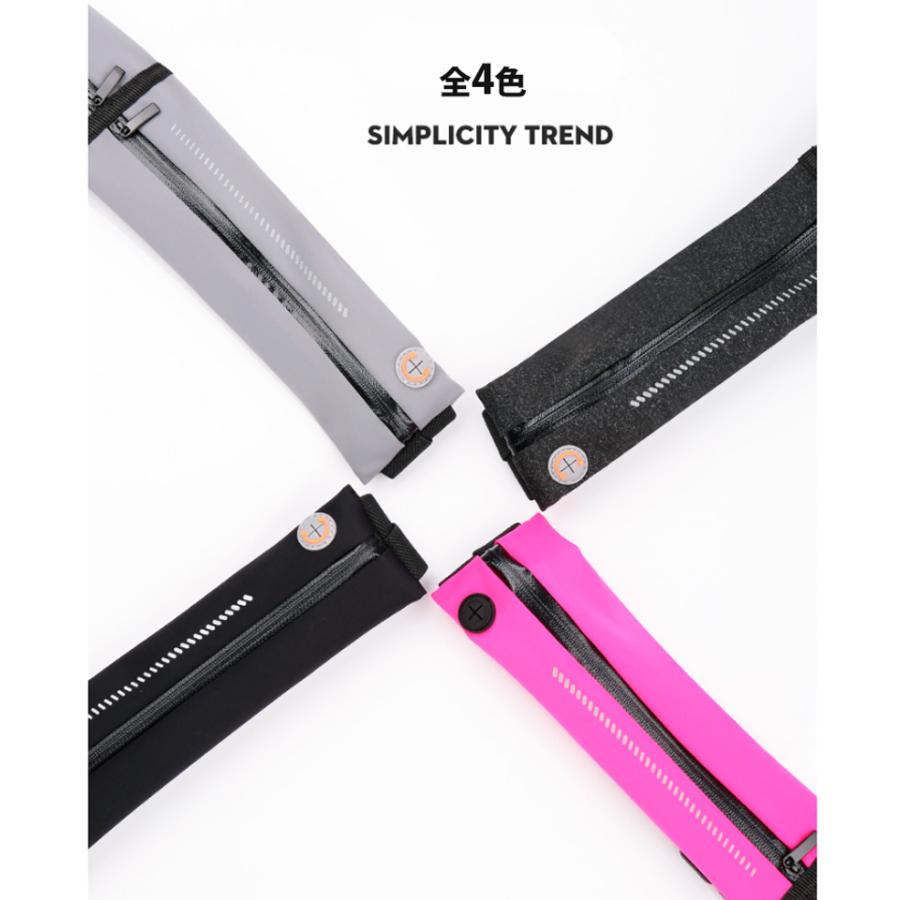 2WAY ランニングポーチ マラソン ウエストバック ジョギング 揺れない 軽量モデル フィットモデル ウエストポーチ 防水　ショルダーポーチ |  | 04