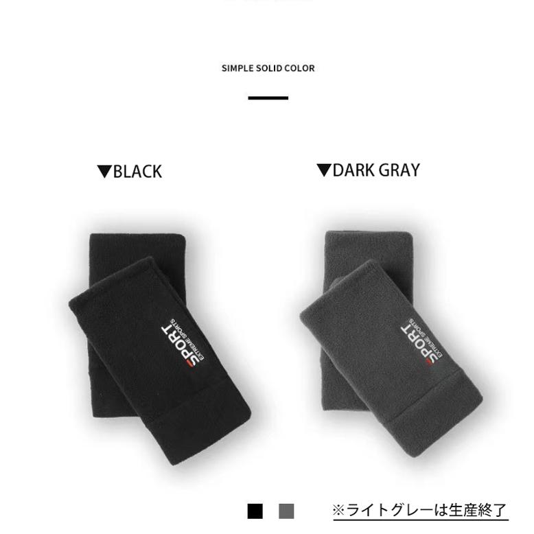 シンプルロゴ　アームカバー ランニング　ウオーキング　スポーツ　アウトドア　指出し　半指　グローブ　防風　保温　速乾  メンズ　レディース　軽量　手袋　 |  | 02