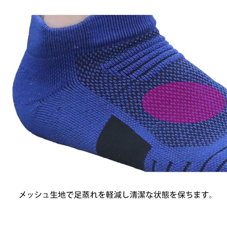 【3足セット】ランニングソックス　衝撃吸収　厚生地　通気性　ランニングウェア　メッシュ　靴ズレ予防　靴下　スポーツウェア 　メンズ |  | 12