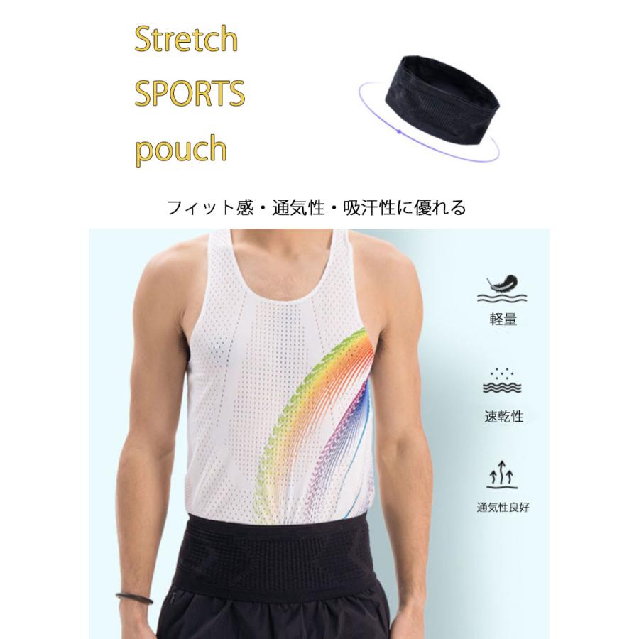 アラウンドデザイン　ランニングポーチ ウエストポーチ ジョギング　軽量　男女兼用　ウォーターボトルポーチ　ヨガ　GYM　ウエストバック　メンズ　レディース |  | 01