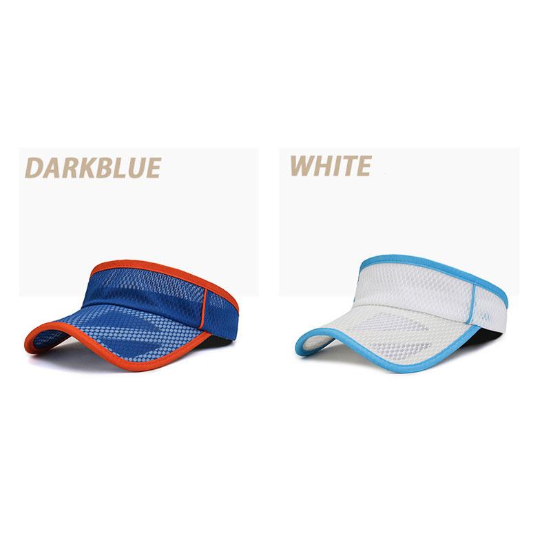 フルメッシュスポーツバイザー　日よけ　ランニング　ジョギング キャップ　アウトドア　観戦 サンバイザー　帽子　速乾　通気性 メンズ　レディース　10カラー |  | 12