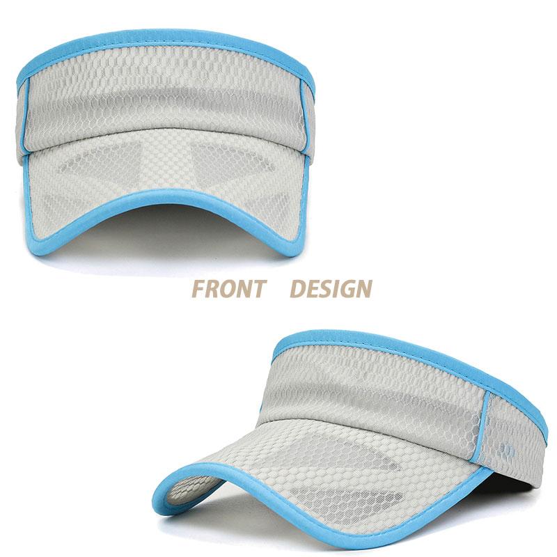 フルメッシュスポーツバイザー　日よけ　ランニング　ジョギング キャップ　アウトドア　観戦 サンバイザー　帽子　速乾　通気性 メンズ　レディース　10カラー |  | 14