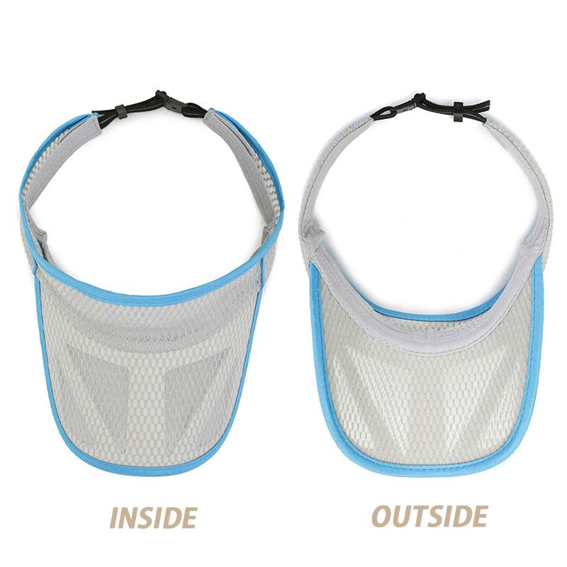 フルメッシュスポーツバイザー　日よけ　ランニング　ジョギング キャップ　アウトドア　観戦 サンバイザー　帽子　速乾　通気性 メンズ　レディース　10カラー |  | 16