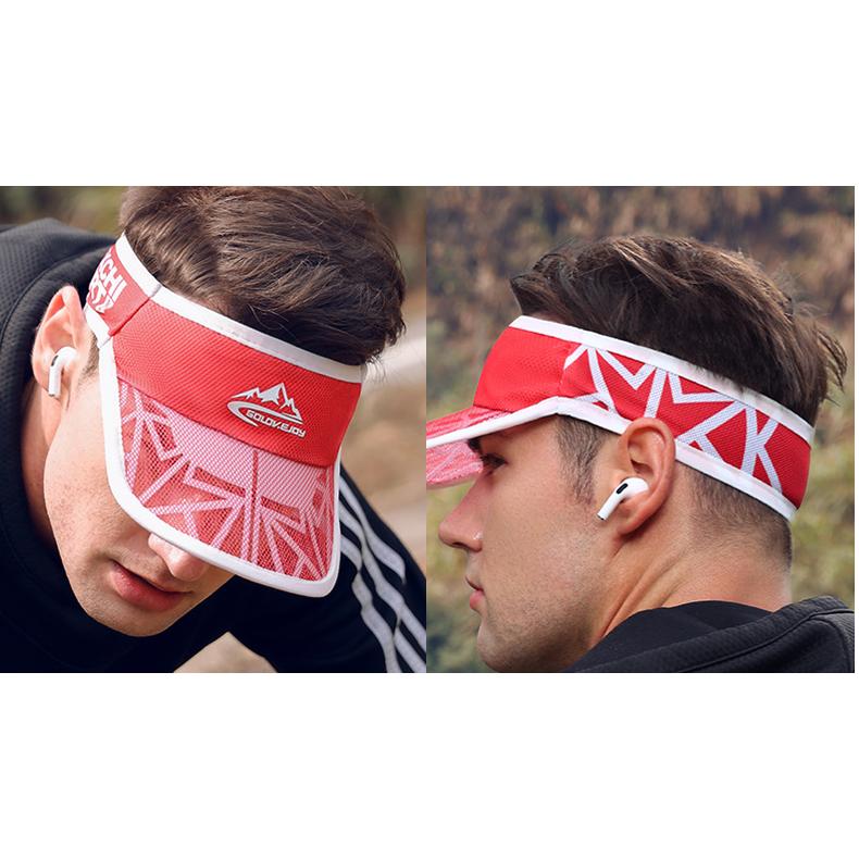 RUNバイザー　ランニング　スポーツ　SPORTS　ジョギング キャップ　軽量　メッシュ　日よけ　トレイルラン　サンバイザー　帽子　速乾　通気性 メンズ　レディ |  | 13