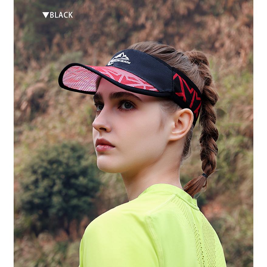 RUNバイザー　ランニング　スポーツ　SPORTS　ジョギング キャップ　軽量　メッシュ　日よけ　トレイルラン　サンバイザー　帽子　速乾　通気性 メンズ　レディ |  | 16