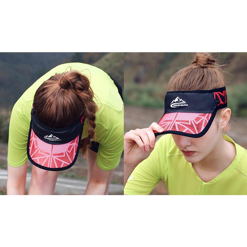 RUNバイザー　ランニング　スポーツ　SPORTS　ジョギング キャップ　軽量　メッシュ　日よけ　トレイルラン　サンバイザー　帽子　速乾　通気性 メンズ　レディ |  | 17