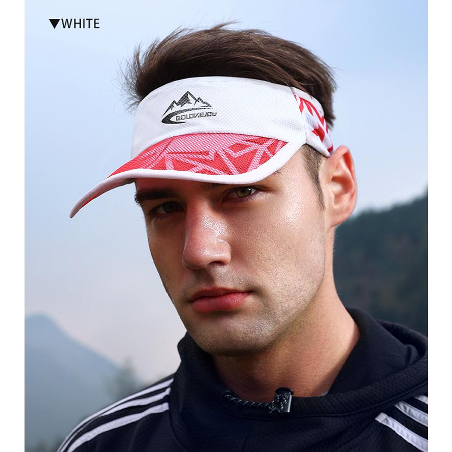 RUNバイザー　ランニング　スポーツ　SPORTS　ジョギング キャップ　軽量　メッシュ　日よけ　トレイルラン　サンバイザー　帽子　速乾　通気性 メンズ　レディ |  | 18