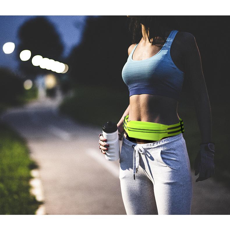 ランニングウエストポーチリフレクター  反射材 2WAYタイプ マラソン  ショルダーポーチ ジョギング 揺れない 軽量モデル フィットモデル ウエストポーチ |  | 12
