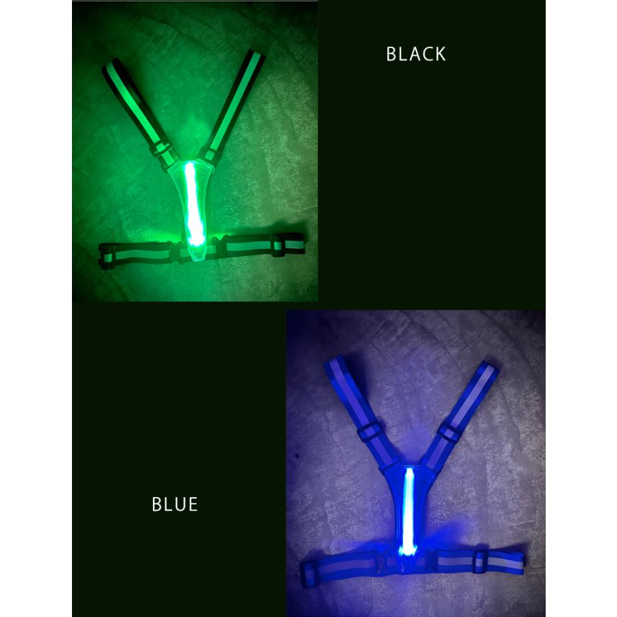 反射材ベスト　LEDライト　マラソン　リフレクター　夜間　メンズ　レディース　軽量タイプ　防水　速乾　通気性　防臭　ナイトラン　 |  | 11