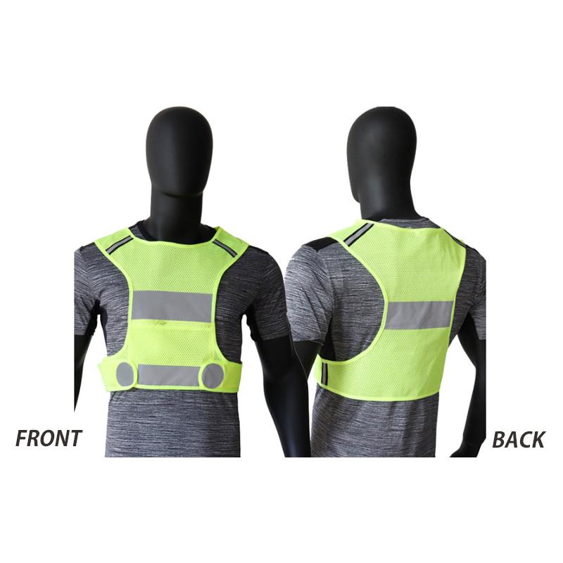 ランニング ベスト メンズ レディース 反射 夜間　作業服　作業着 ジョギング　スポーツ　安全ベスト　自転車　リフレクター ブルベ  ナイトランニング　ベスト |  | 11
