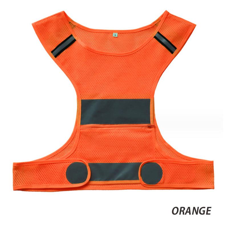 ランニング ベスト メンズ レディース 反射 夜間　作業服　作業着 ジョギング　スポーツ　安全ベスト　自転車　リフレクター ブルベ  ナイトランニング　ベスト |  | 04