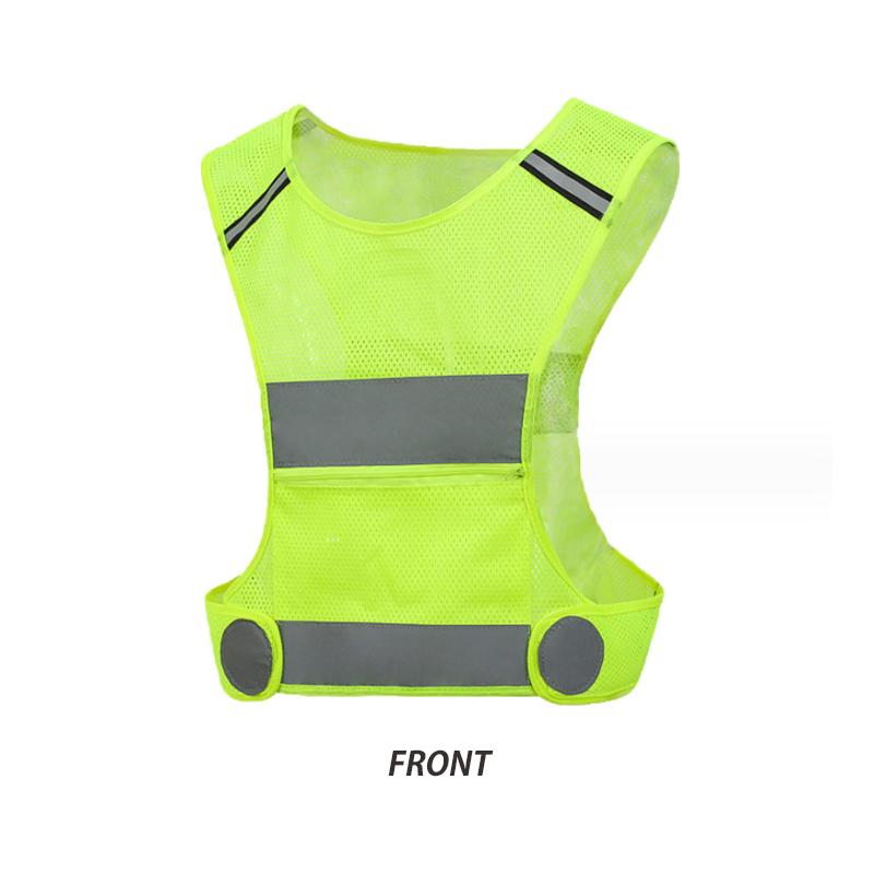 ランニング ベスト メンズ レディース 反射 夜間　作業服　作業着 ジョギング　スポーツ　安全ベスト　自転車　リフレクター ブルベ  ナイトランニング　ベスト |  | 09